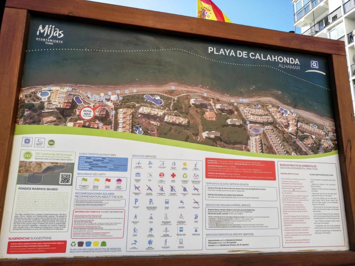 Apartamento Mar Azul, Primera Linea De Playa Sitio de Calahonda Екстериор снимка